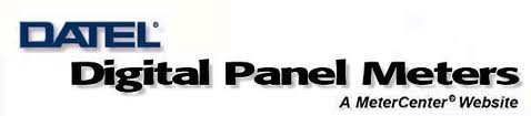Datel Digital Panel meters logo